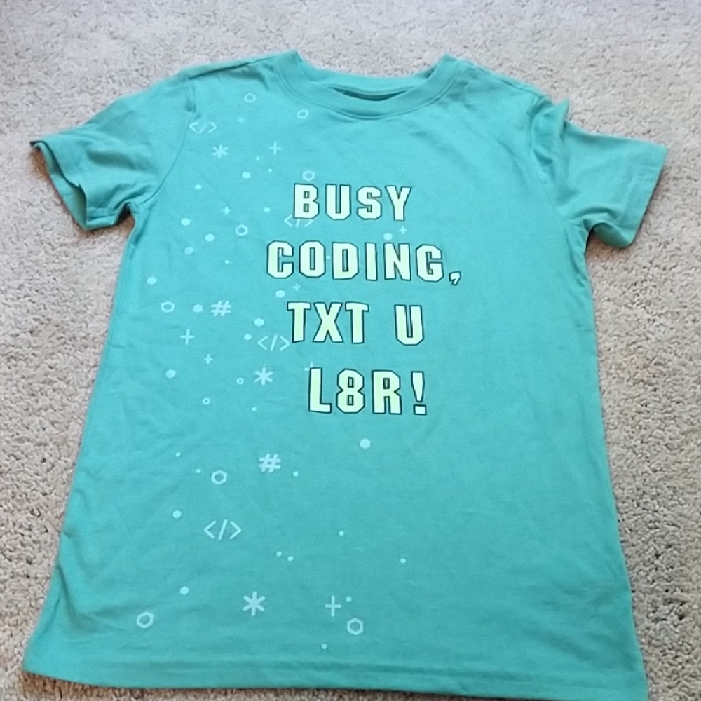Kids t-shirt.  Cat & Jack 8/10